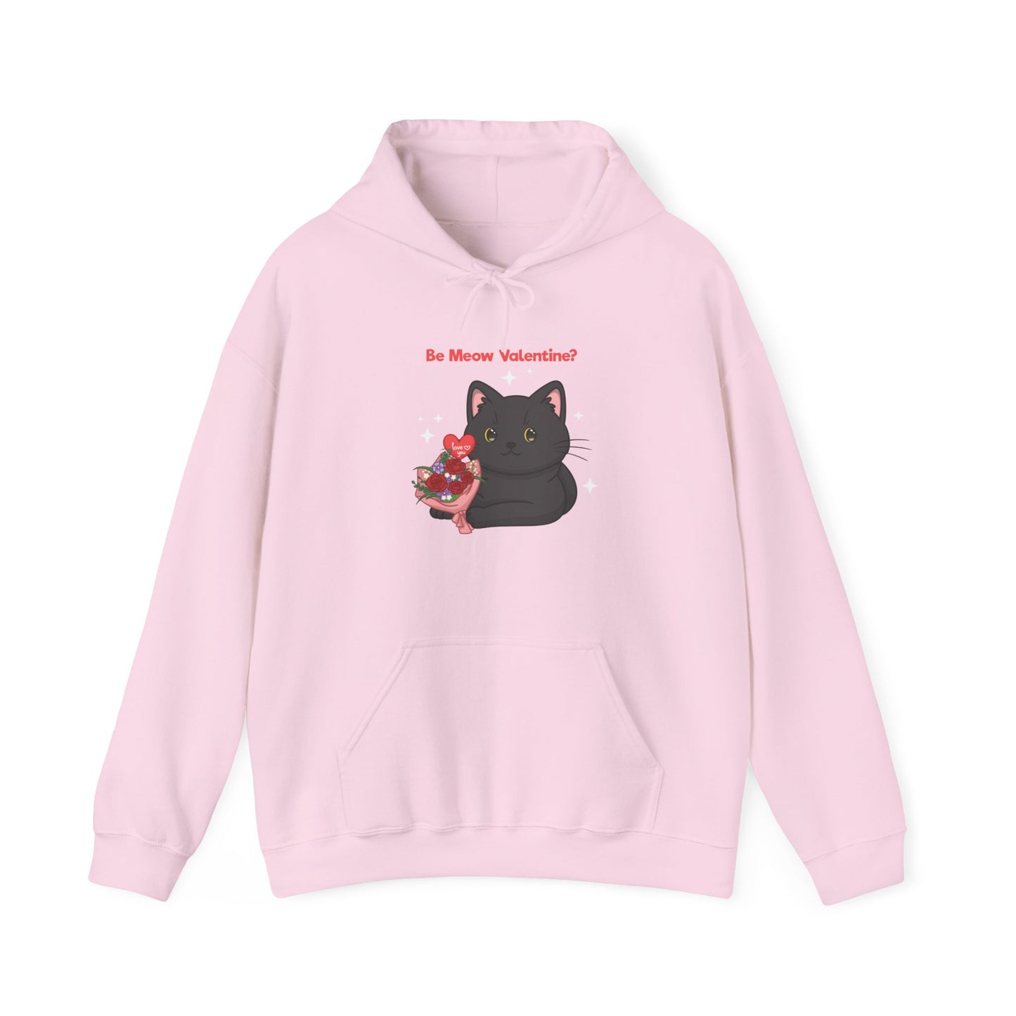 Unisex "Be Meow Valentine?" Hoodie