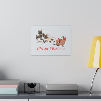 Matte "Santa's Helpers" Canvas