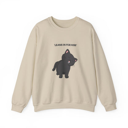 Unisex *Leans In For Kiss* With Milk Sweatshirt (Inverted)