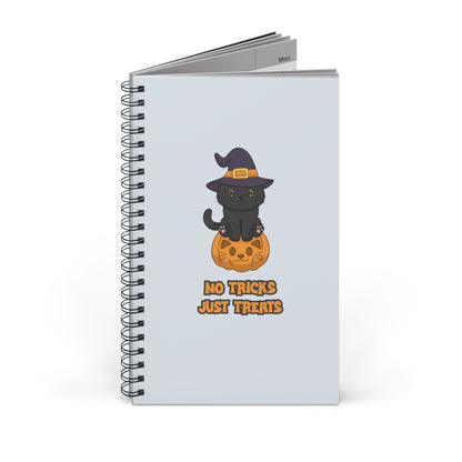 "No Tricks Just Treats" Journal - Blue