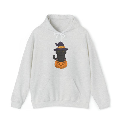 Unisex "Purrfectly Spooky Pumpkin" Hoodie