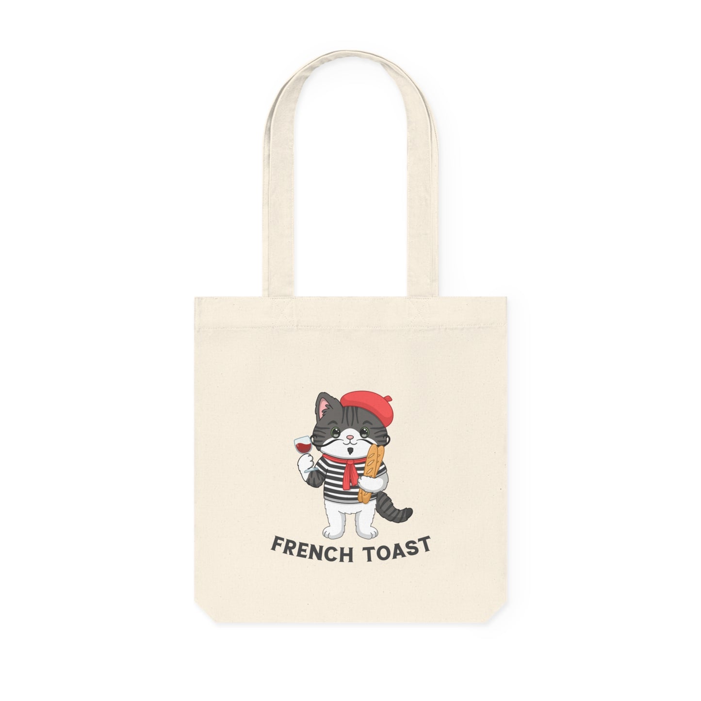 "French Toast" Woven Tote Bag