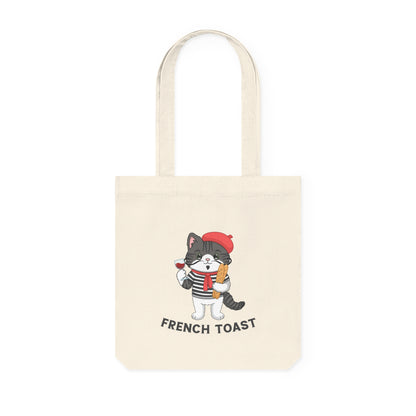 "French Toast" Woven Tote Bag