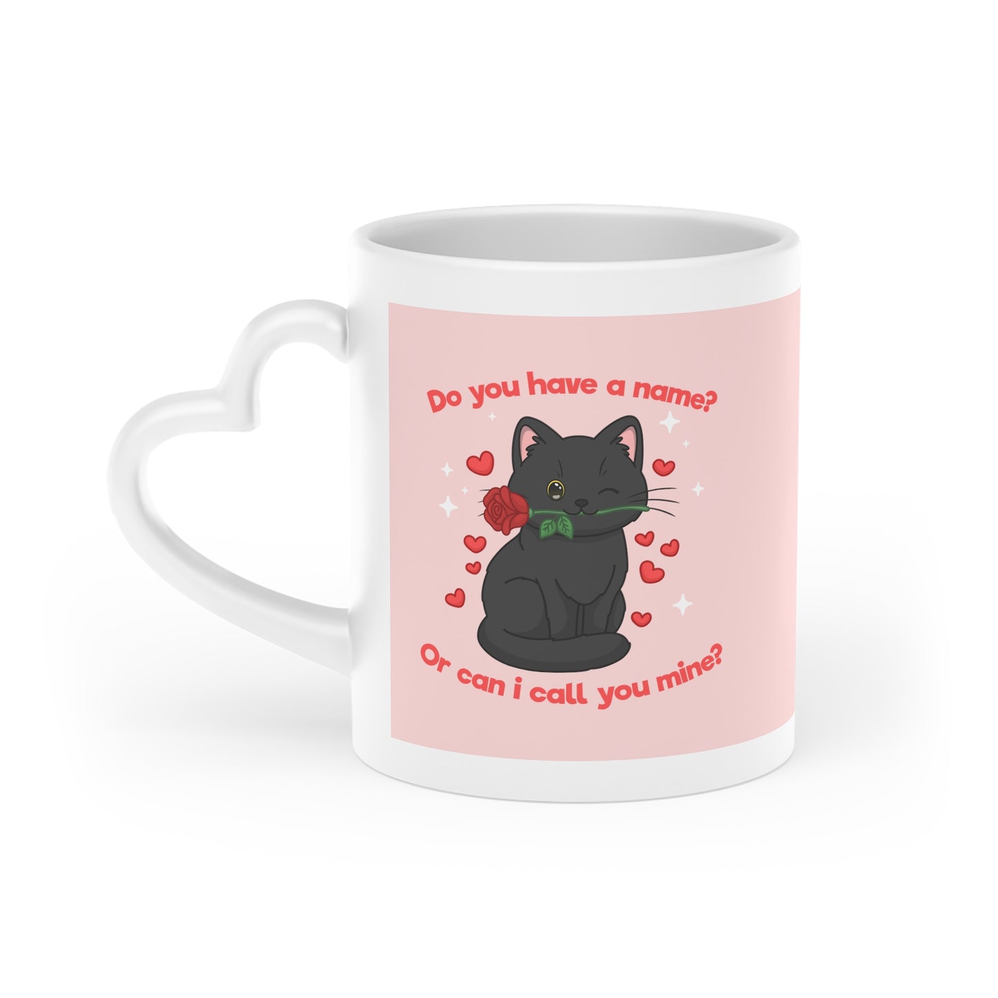 "Valentine Rizz" Heart-Shaped Mug