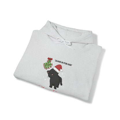 Unisex Mistletoe *Leans In For Kiss* Hoodie