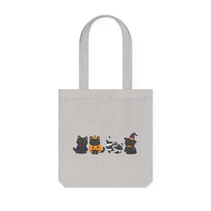 "The Purrfect Disguise" Woven Tote Bag