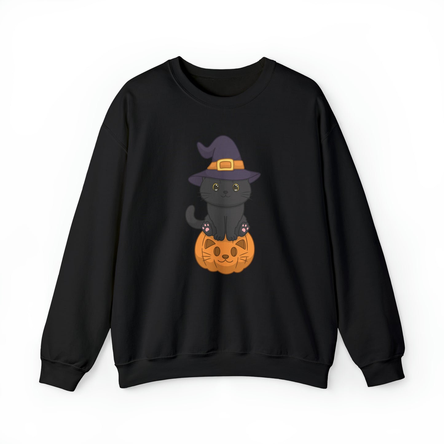 Unisex "Purrfectly Spooky Pumpkin" Sweatshirt