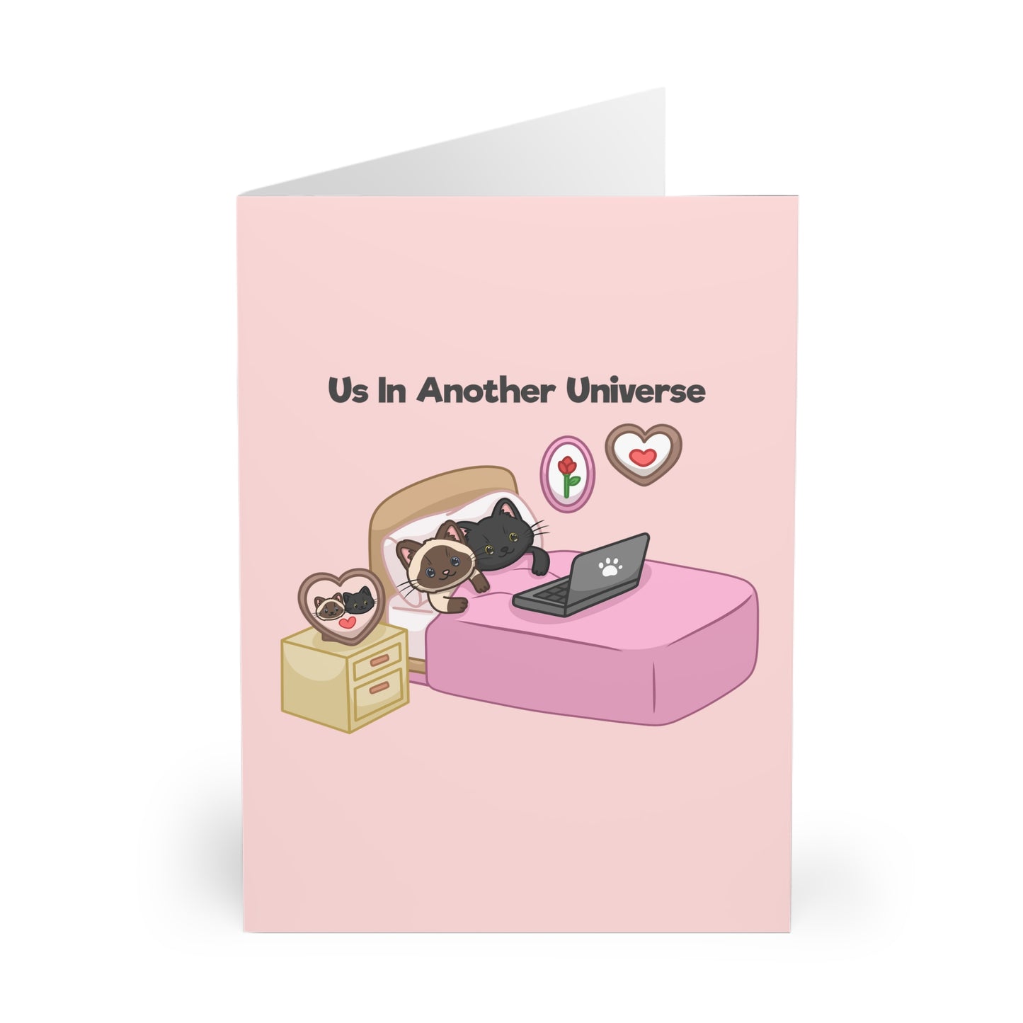 "Us In Another Universe" Valentine Cards (5 Pack)