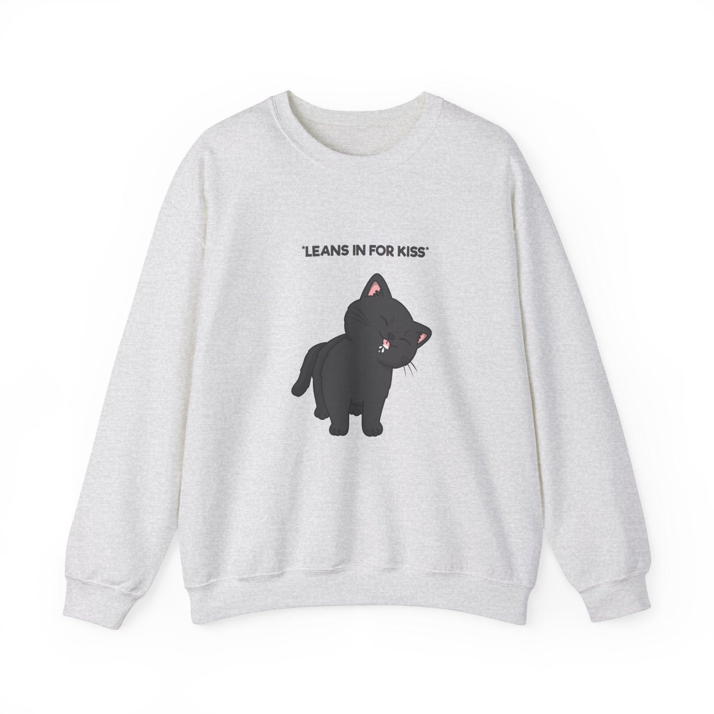 Unisex *Leans In For Kiss* With Milk Sweatshirt (Inverted)