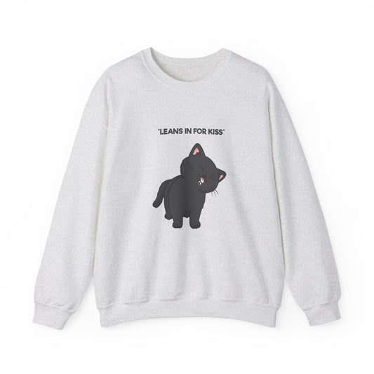 Unisex *Leans In For Kiss* With Milk Sweatshirt (Inverted)