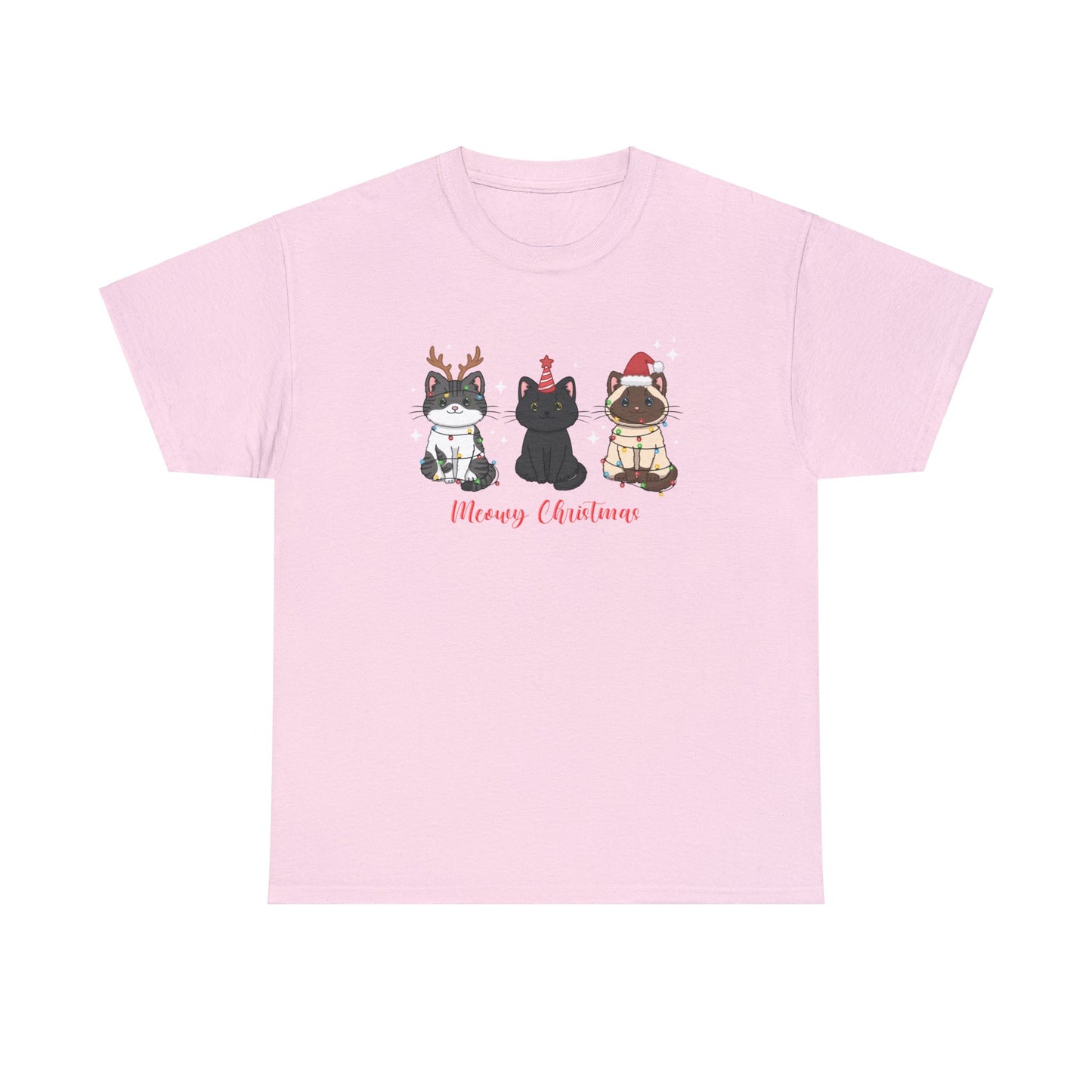 Unisex "Meowy Christmas" Tee