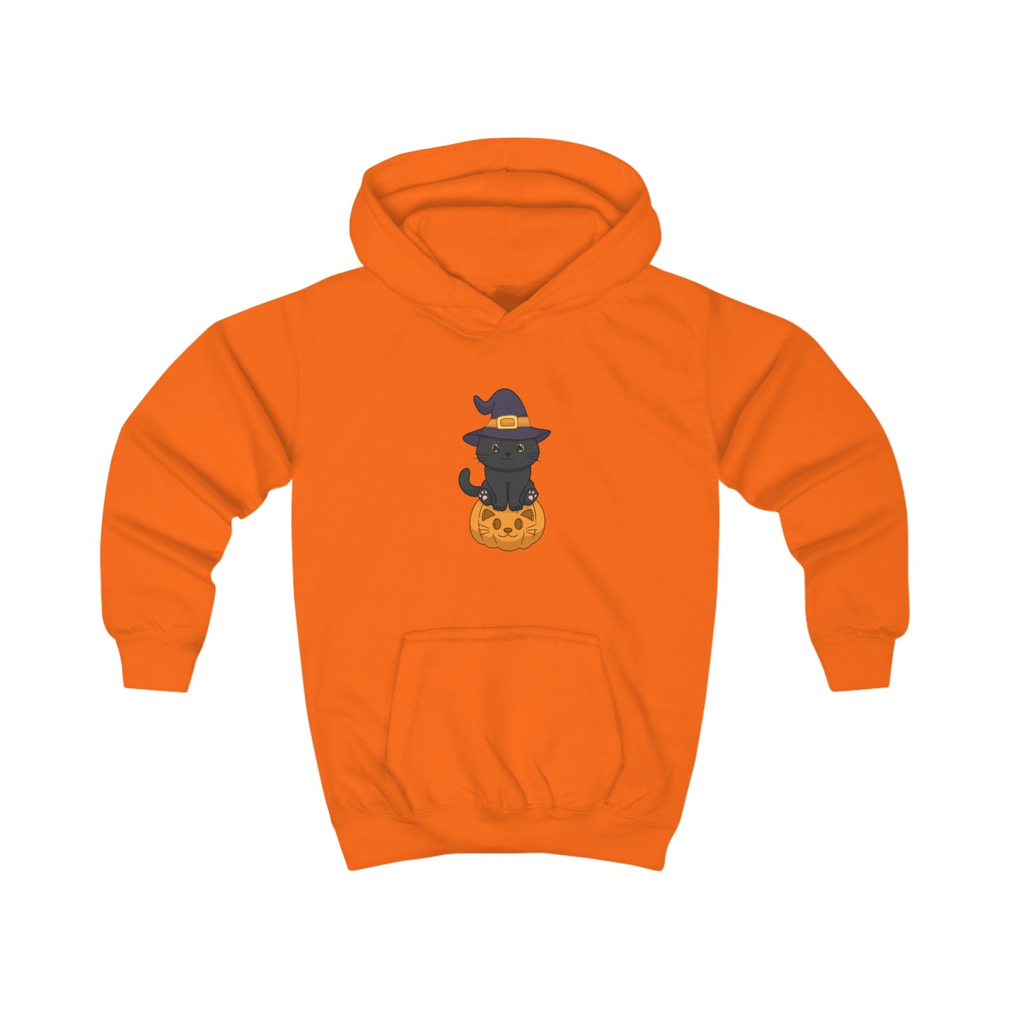 Kids "Purrfectly Spooky Pumpkin" Hoodie