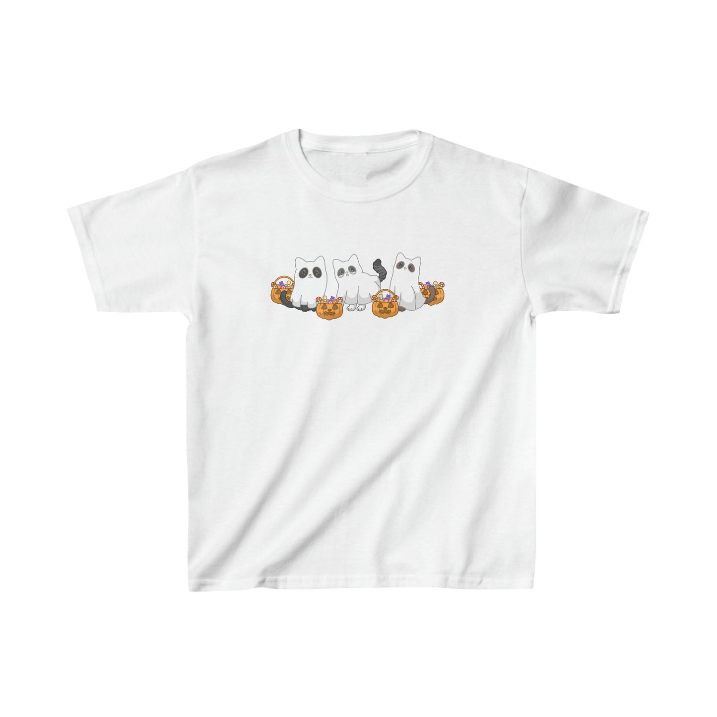 Kids "S-boo-ky Paws" Tee