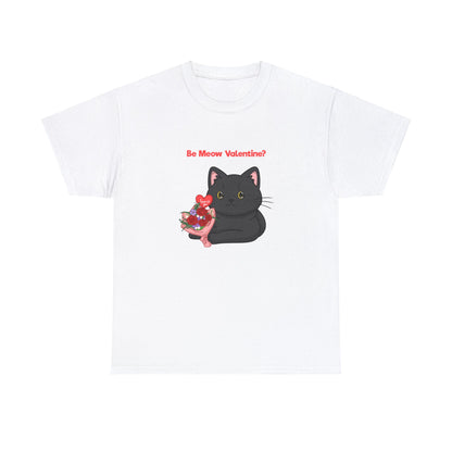 Unisex "Be Meow Valentine?" Tee