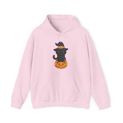 Unisex "Purrfectly Spooky Pumpkin" Hoodie