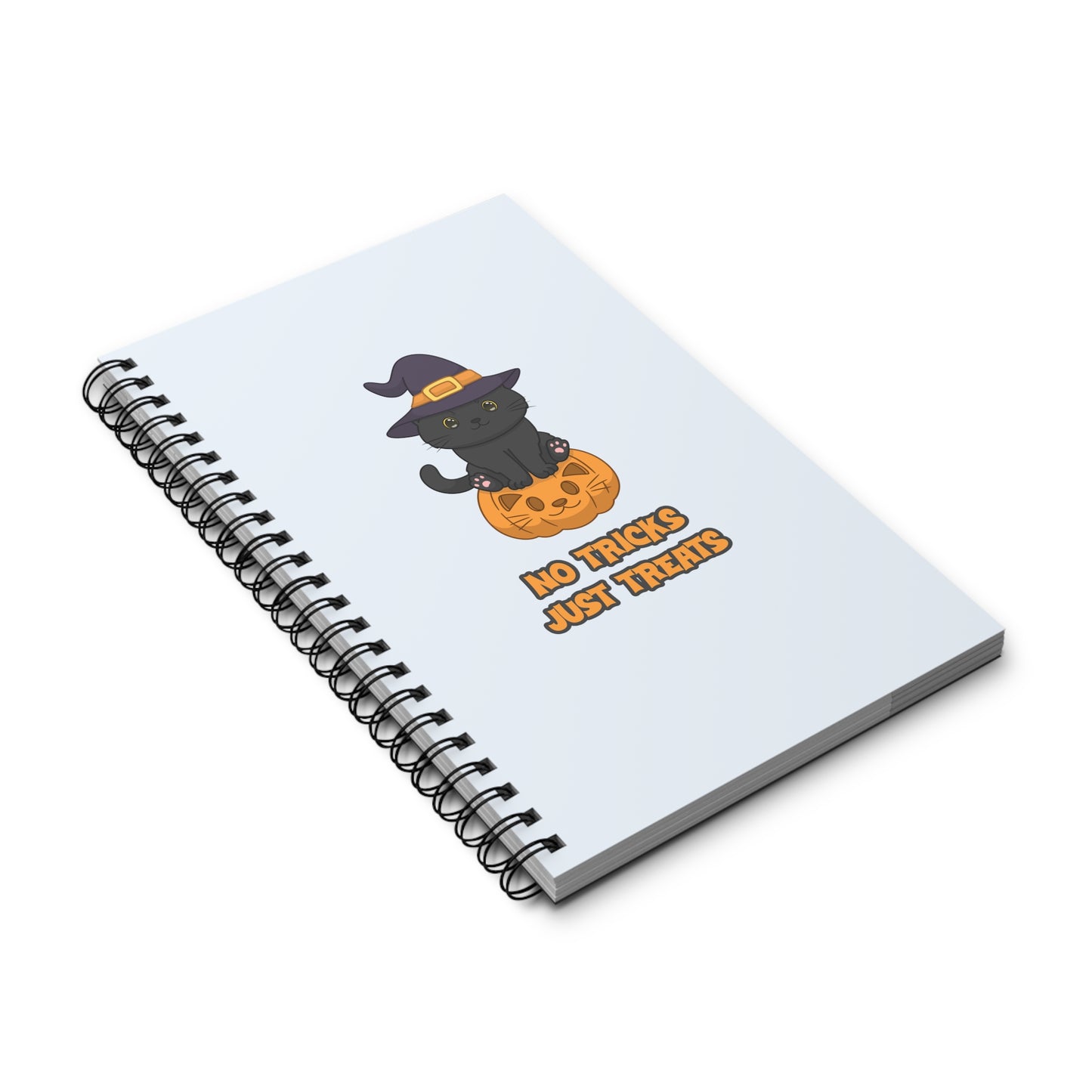 "No Tricks Just Treats" Journal - Blue